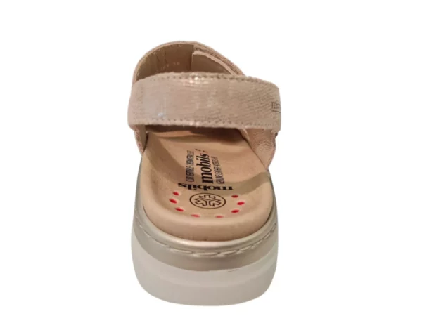 Mephisto Mephisto Lalia Artesia Platinum Leren Dames Sandalen